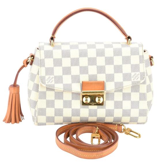 💎✨BEAUTIFUL✨💎Authentic Louis Vuitton Croisette Damier Azur Shoulder Bag 2-Way - Picture 3 of 8